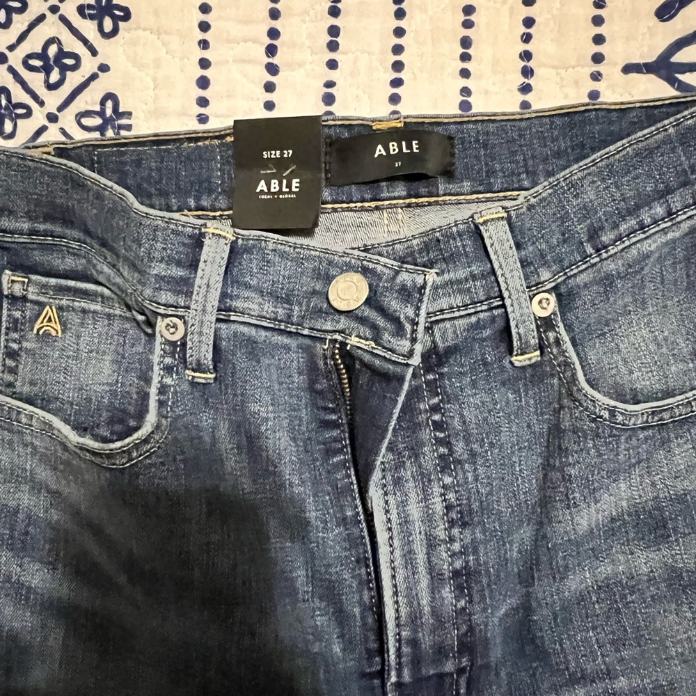 NWT Able Wide leg jeans